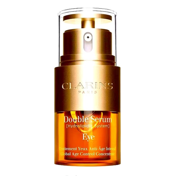 NWT Clarins Double Serum Eye Firming & Hydrating Anti-Aging Concen Full Sz - Picture 1 of 4